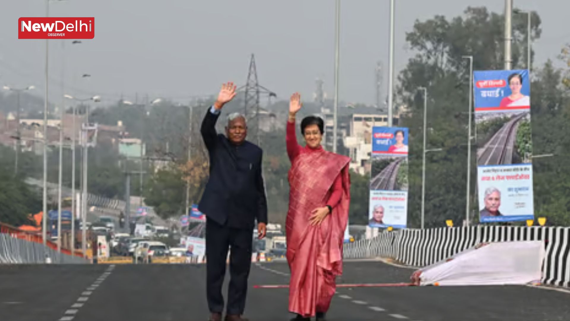 Delhi Opens New Flyover