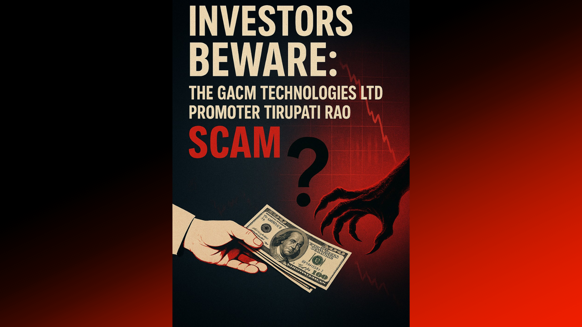 Accuses Rao of orchestrating systemic investor deception through misleading buybacks, false share allotments, and breached contracts.